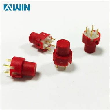 Interruttore tastiera PCB a scatto rosso