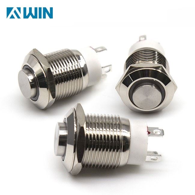 12MM LED Metal Push Button