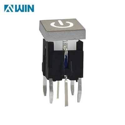 Interruttore tattile di ripristino illuminato con LED